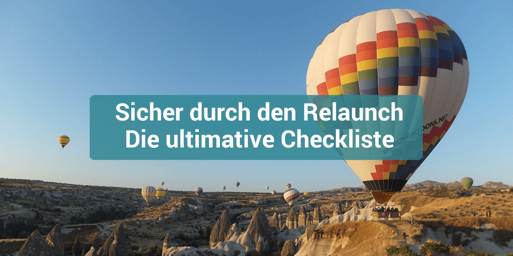 SEO Relaunch Checkliste So Sichern Sie Ihre Rankings